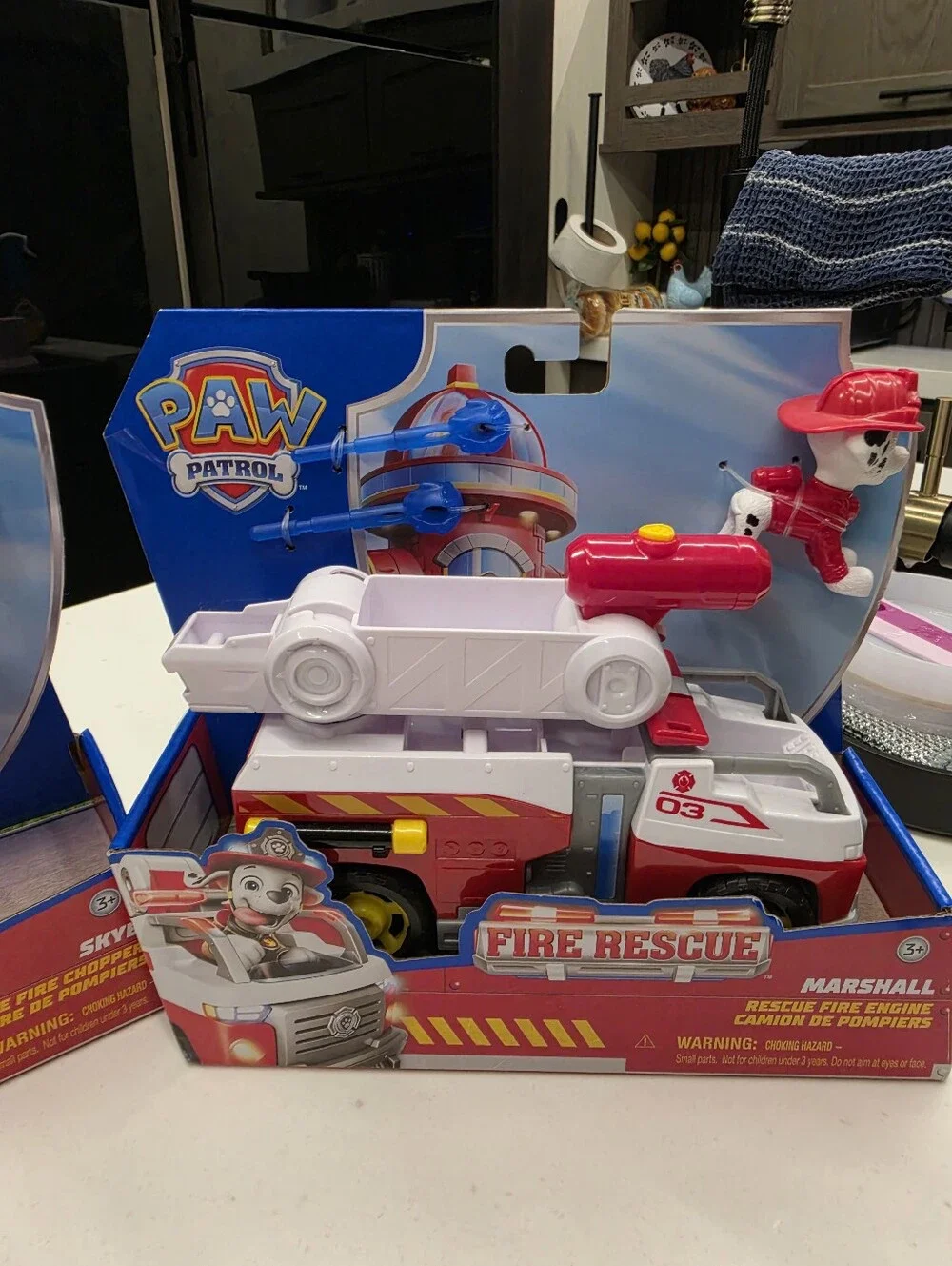Set Of 3 NEW Paw Patrol Fire Rescue Play Sets Ft. Skye,Chase,and Marshall